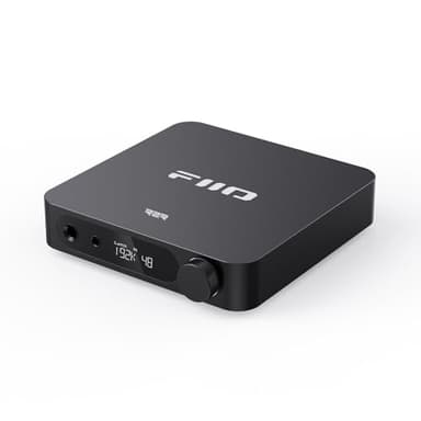 FiiO K11 R2R DAC and Headphone Amplifier for Home Audio or PC, 6.35mm and Balanced 4.4mm, RCA, Coaxial, Optical, 1300mW, 384kHz/24Bit DSD256(Black)