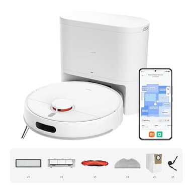 [NEW LAUNCH] Xiaomi Robot Vacuum H40 | 10,000 Pa Suction | Auto-Empty 4 L Dust Bag | 5200 mAh (180‑min) Battery