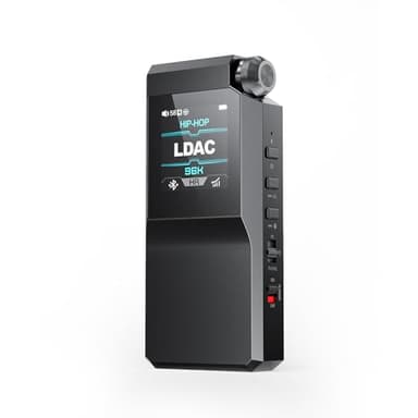 FiiO BTR17 Bluetooth 5.4 USB DAC AMP with LDAC, aptX Lossless. Dual ES9069Q, 10-Band PEQ, THX AAA 78+amps 3.5mm Unbalanced & 4.4mm Balanced (Black)