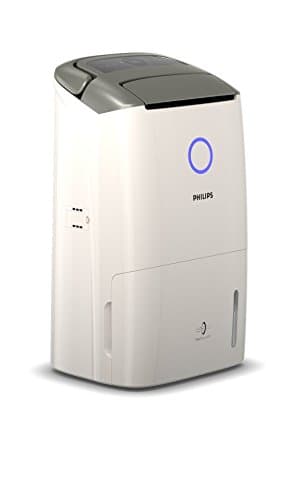 Philips Series 5000 2-in-1 Air Purifier and Dehumidifier, Dehumidifies 25L/Day, CADR 270 m³/h, Effective for Rooms up to 104m², Real-Time Feedback, Dry Laundry Mode, HEPA filter (DE5205/30)