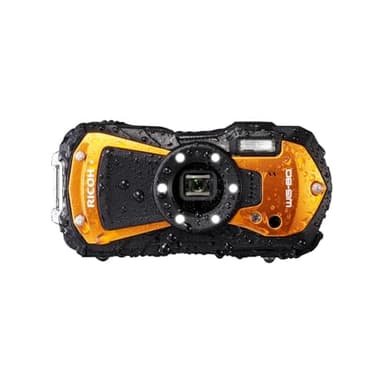 Ricoh WG-80 03127 Waterproof Digital Camera Shockproof Frost-Proof Orange
