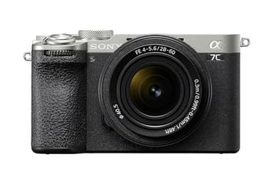 Sony Alpha 7CII Full-Frame Mirrorless Camera, (Silver) + Sony SEL2860 Compact Standard Zoom Lens