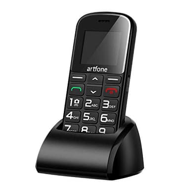artfone Senior Cell Phone Without Contract, Pensioner Cell Phone, Large Buttons, Dual SIM Pensioner Cell Phone