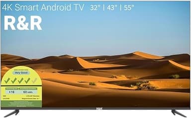 UHD 4K 55 Inch Smart TV 32 Inch 43 Inch Android TV Google TV Digital TV Netflix Youtube Google Play (32inch(HD))