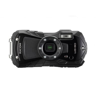 Ricoh WG-80 03122 Waterproof Digital Camera Shockproof Frost-Proof Pressureproof Black