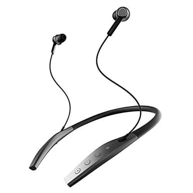 Bluetooth Headphones, Iqua Noise Cancelling Headphones, Neckband in-Ear Wireless Headphones, Waterproof IPX7 Earbuds, Magnetic Wireless Earphones with Mic, 10H Playtime, for Running/Sports