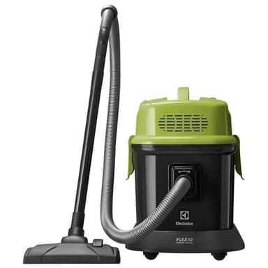 Electrolux Flexio Power Z823 - Wet and Dry Vacuum Cleaner, 12L capacity, blow function, 2 power levels, 3 acc. included (Water Brush, Dusting Brush, Crevice Nozzle), 360° rotation, green colour